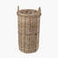 Tobs Grey Kubu Rattan Umbrella Basket