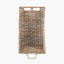 Tobs S/2 Grey Kubu Rattan Log Basket Trolleys