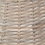 Tobs Grey Kubu Rattan Christmas Tree Basket Skirt Ring