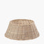 Tobs Grey Kubu Rattan Christmas Tree Basket Skirt Ring