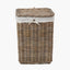 Tobs S/2 Grey Kubu Rattan Square Linen Baskets