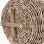 Tobs S/2 Indoor Outdoor Grey Kubu Rattan Bulbous Basket Planters