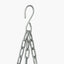 Tobs Indoor Outdoor Grey Kubu Rattan Round Hanging Basket - Large