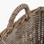 Tobs S/2 Grey Kubu Graduated Square Storage Baskets