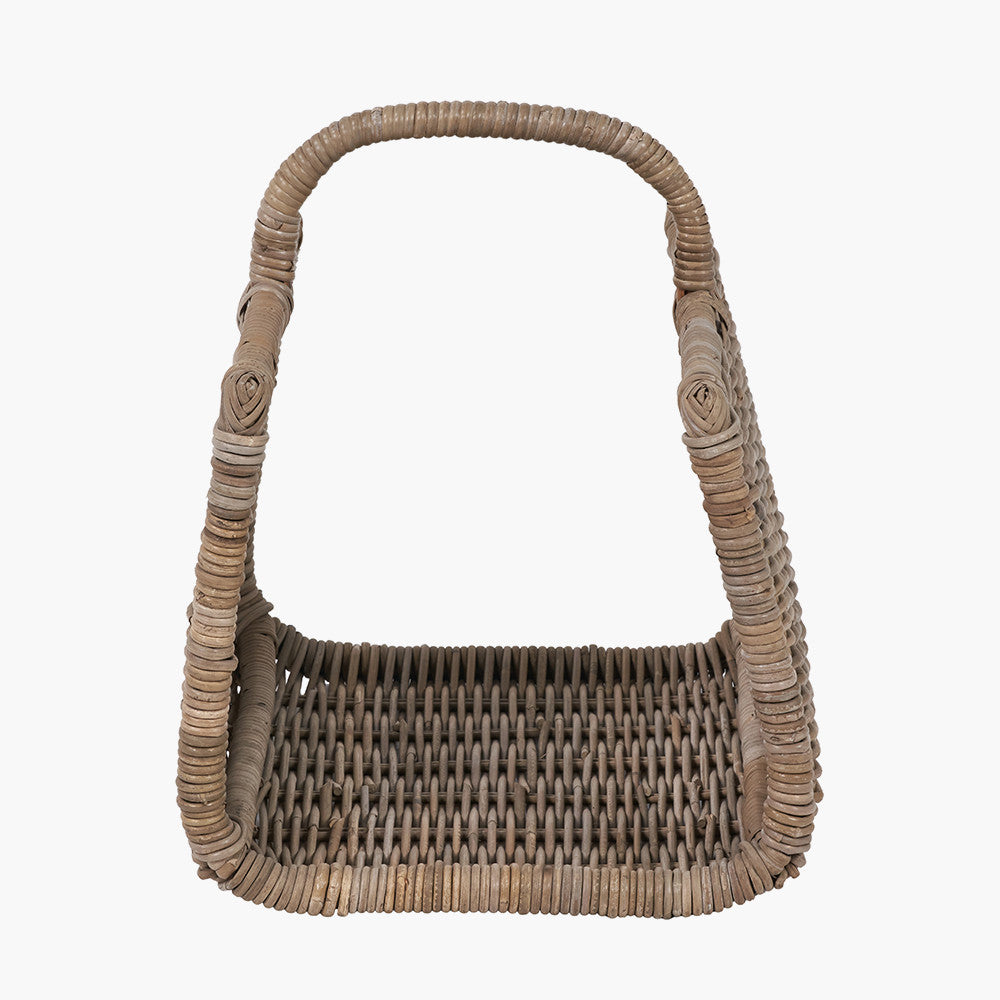 Tobs Grey Kubu Trug Basket