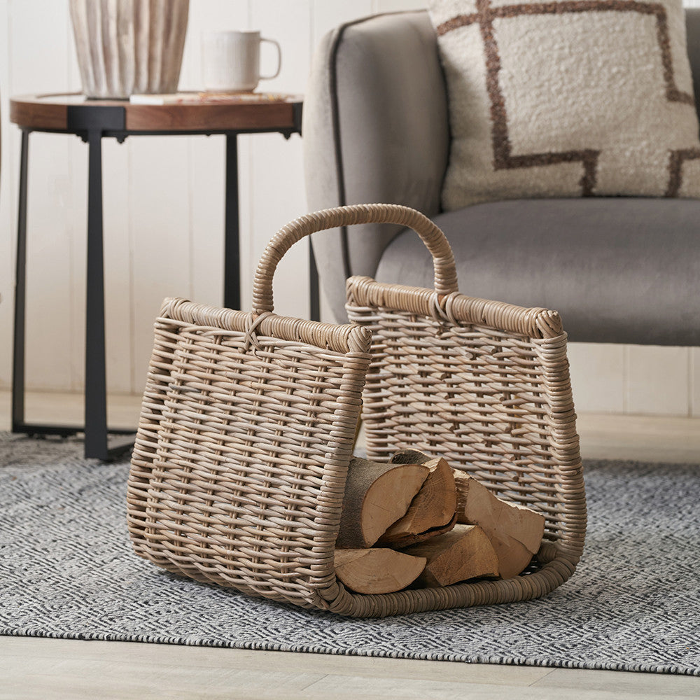 Tobs Grey Kubu Trug Basket