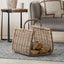 Tobs Grey Kubu Trug Basket