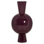 Vase Avine burgundy