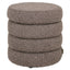 Pouffe & Footstool Adele brown chunky