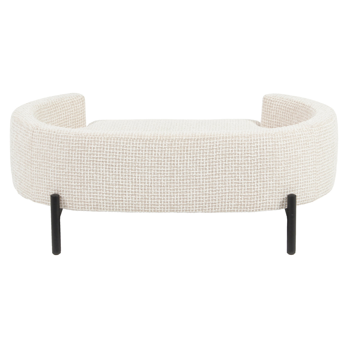Pet bed Dolly beige blockweave