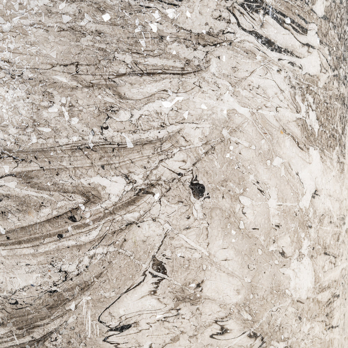 Table lamp Cecile black/white 