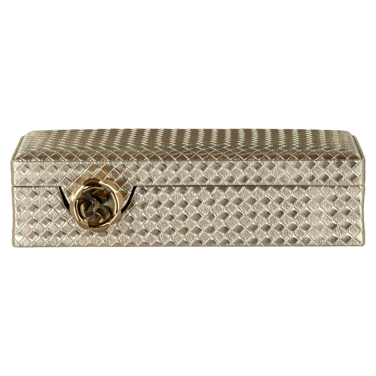 Storage box Trace gold small