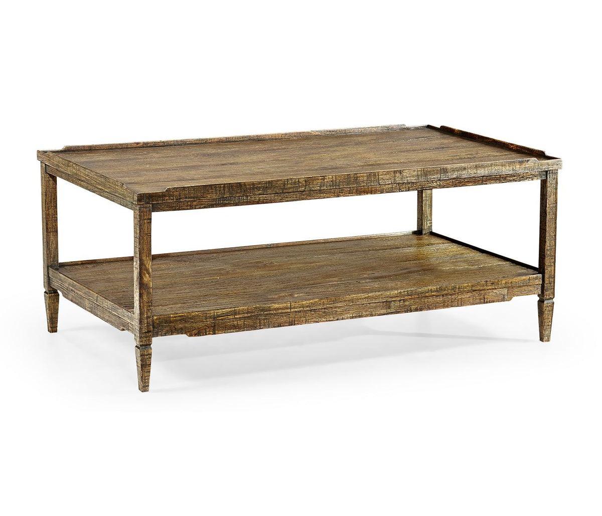 Coffee Table Rustic in Medium Driftwood