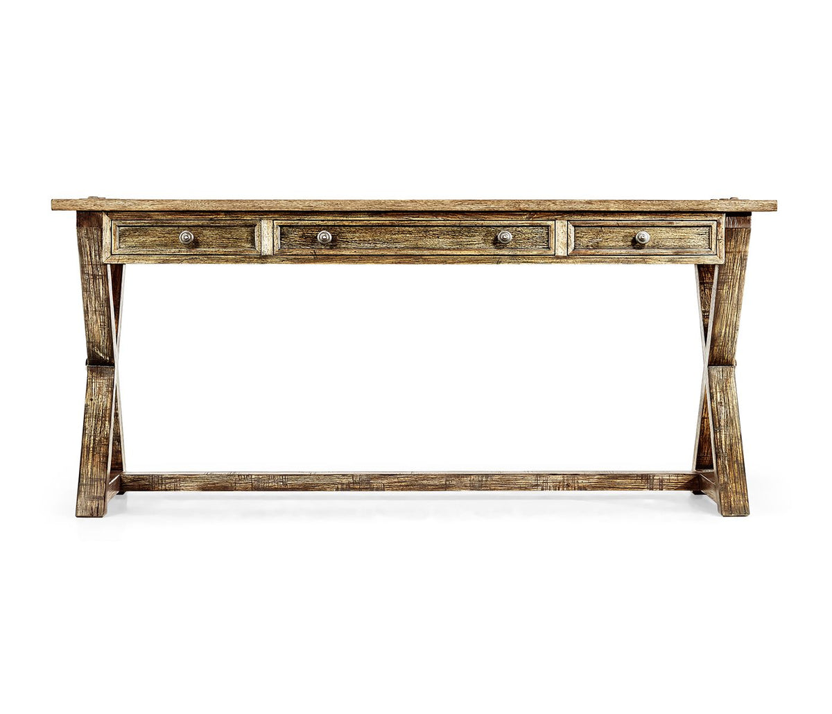 Desk Rustic in Medium Driftwood