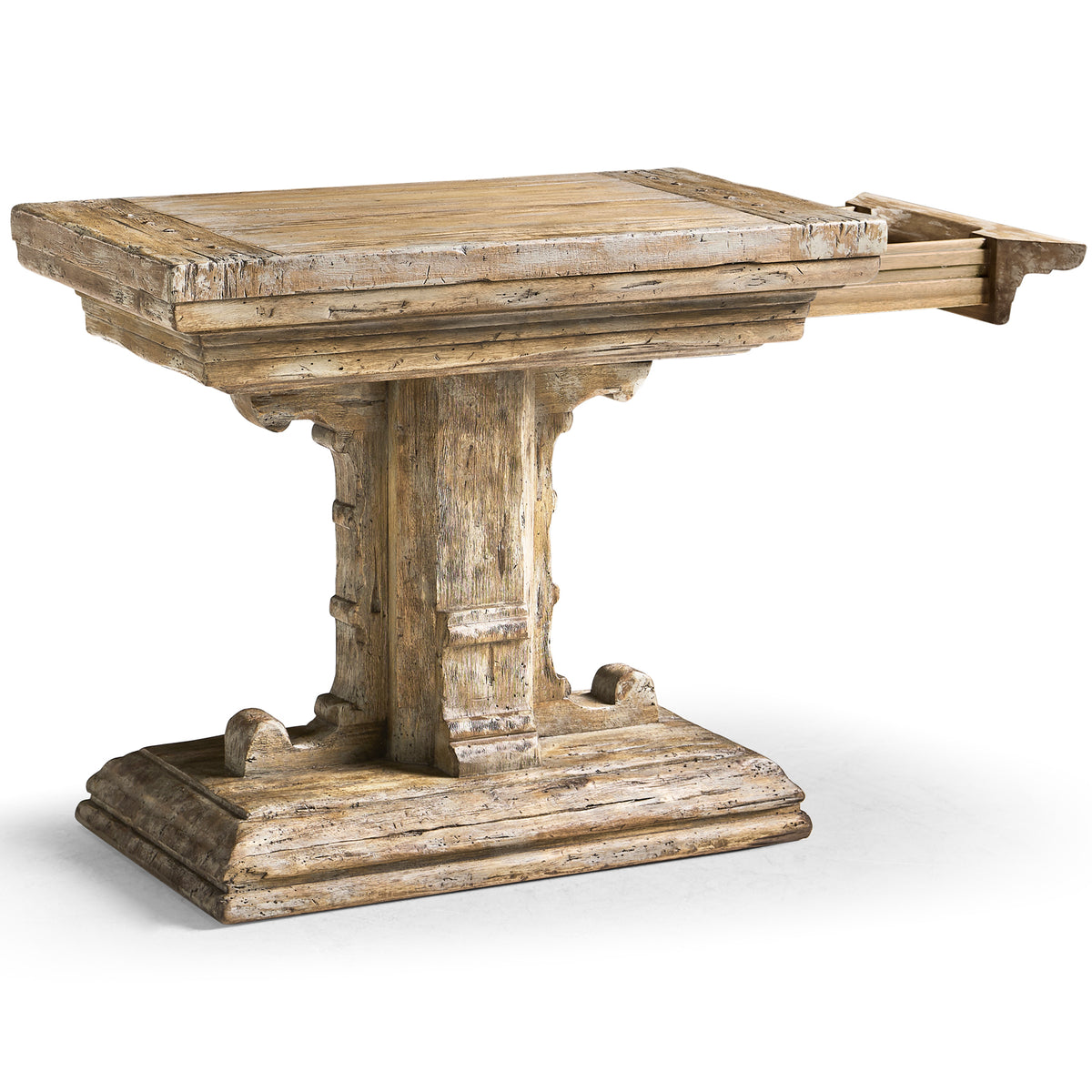 Caldera Pedestal-Base Side Table