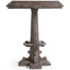 Caldera Oscura Square Bar Table
