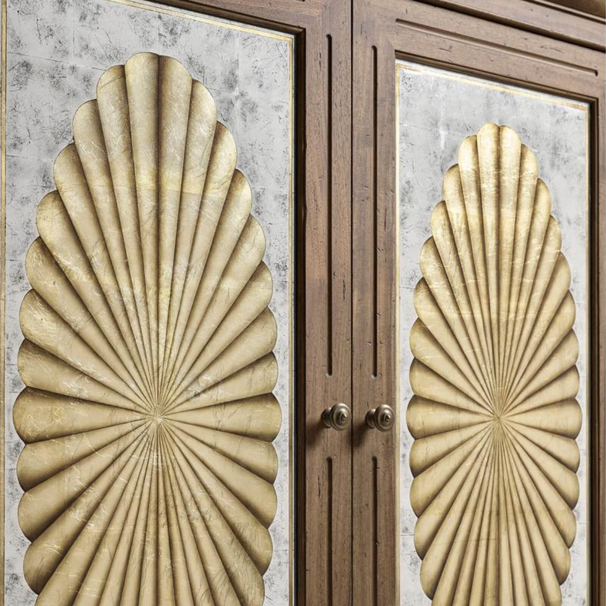Palm Court Starburst Bar Cabinet