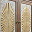 Palm Court Starburst Bar Cabinet