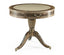 Drum Table Georgian - Bleached