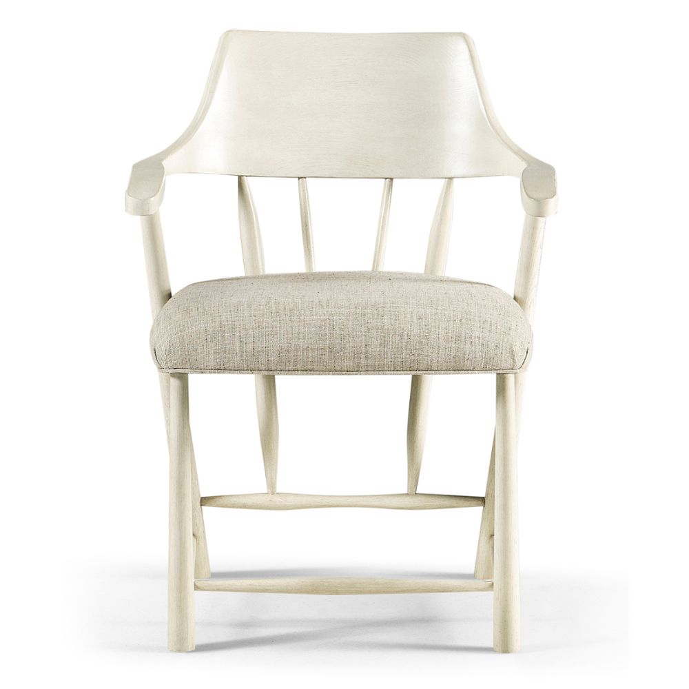 White Oak Captains Chair