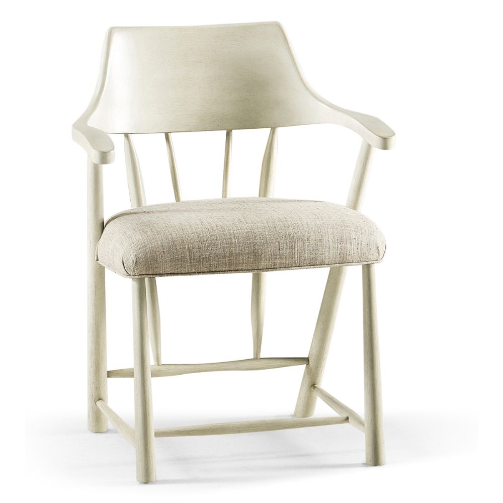 White Oak Captains Chair