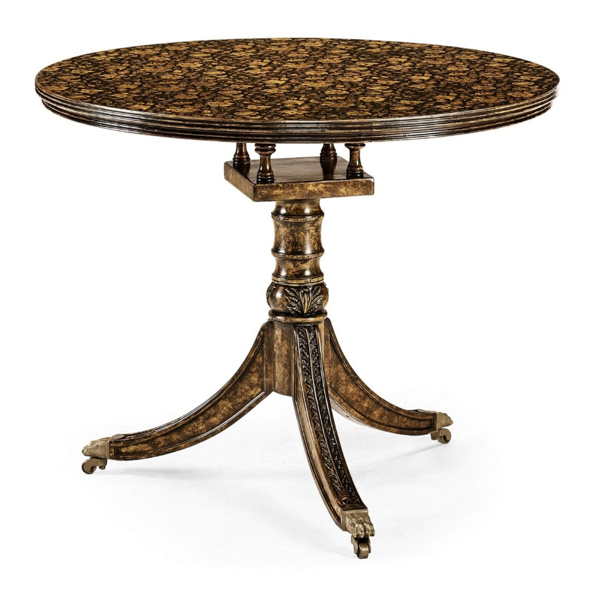 Round Centre Table Regency - Black