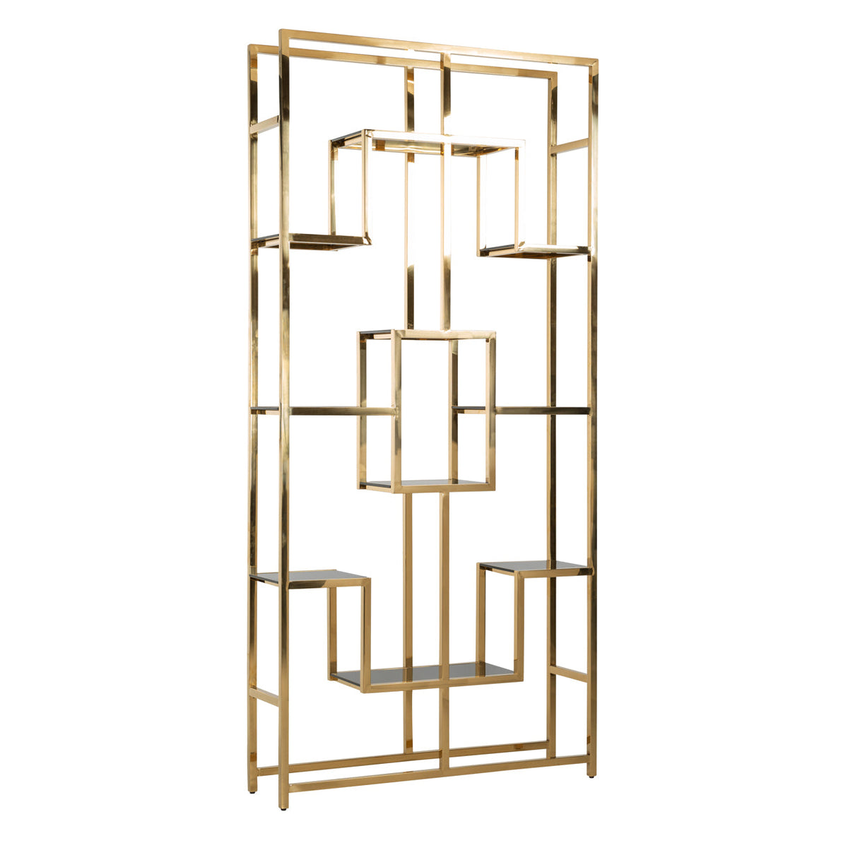 Display cabinet Magnus gold