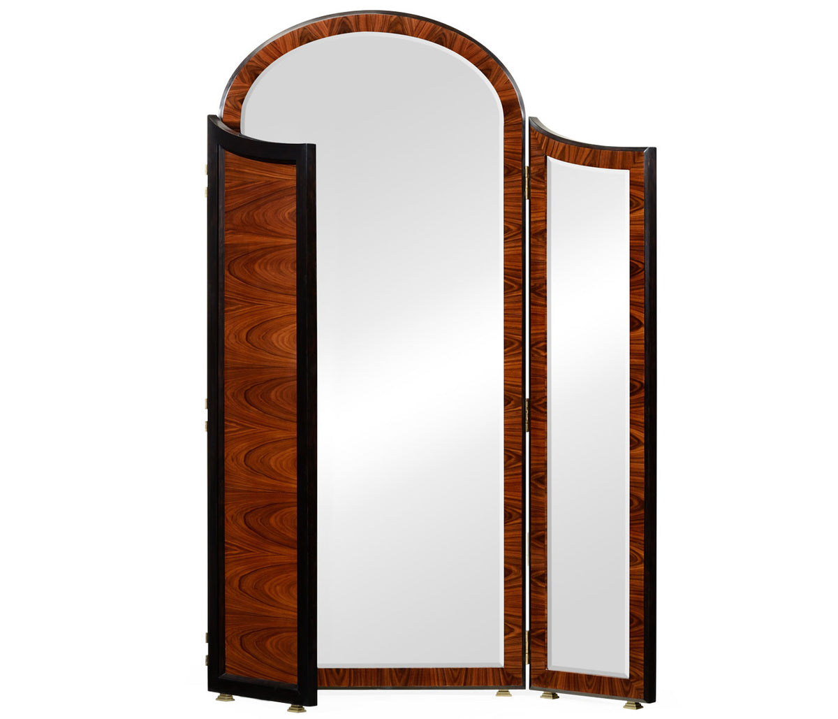 Art Deco Style Full Length Triple Dressing Mirror (High lustre)