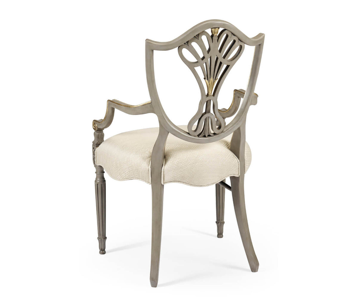 Buckingham Shield Back Arm Chair
