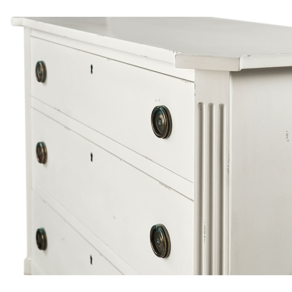 Aeon Chest of Drawers in White 97cm