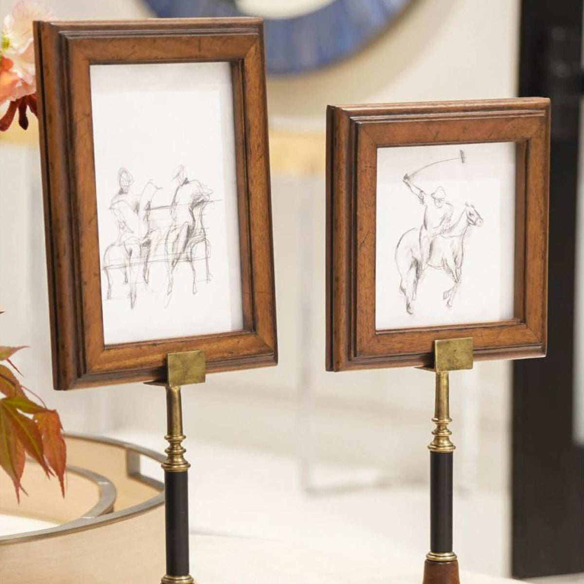 Orsman Walnut Picture Frame Stand - 5"x7"