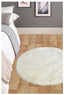 Soft Washable Ivory Shaggy Rug | SA-01
