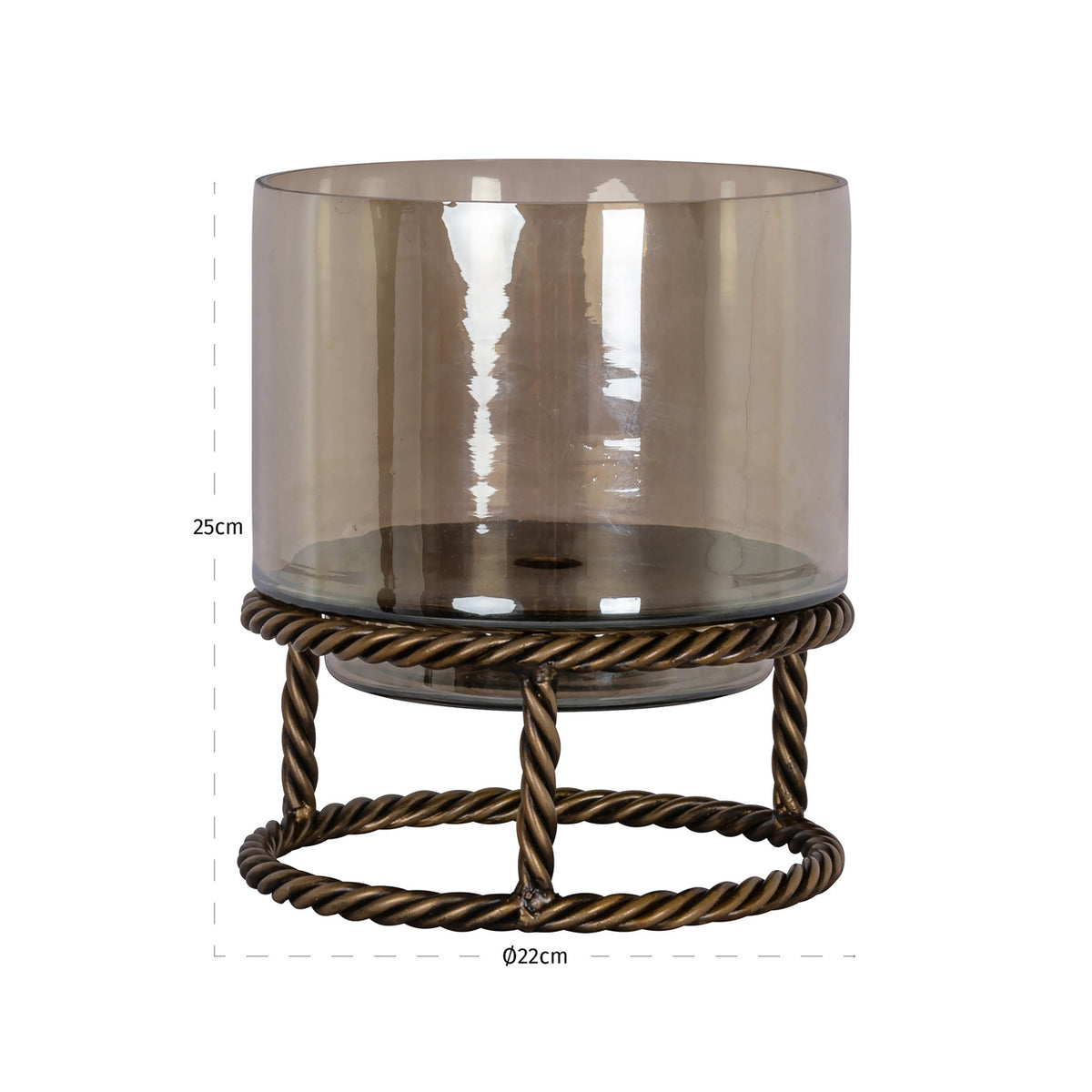 Hurricane light Ropia gold small