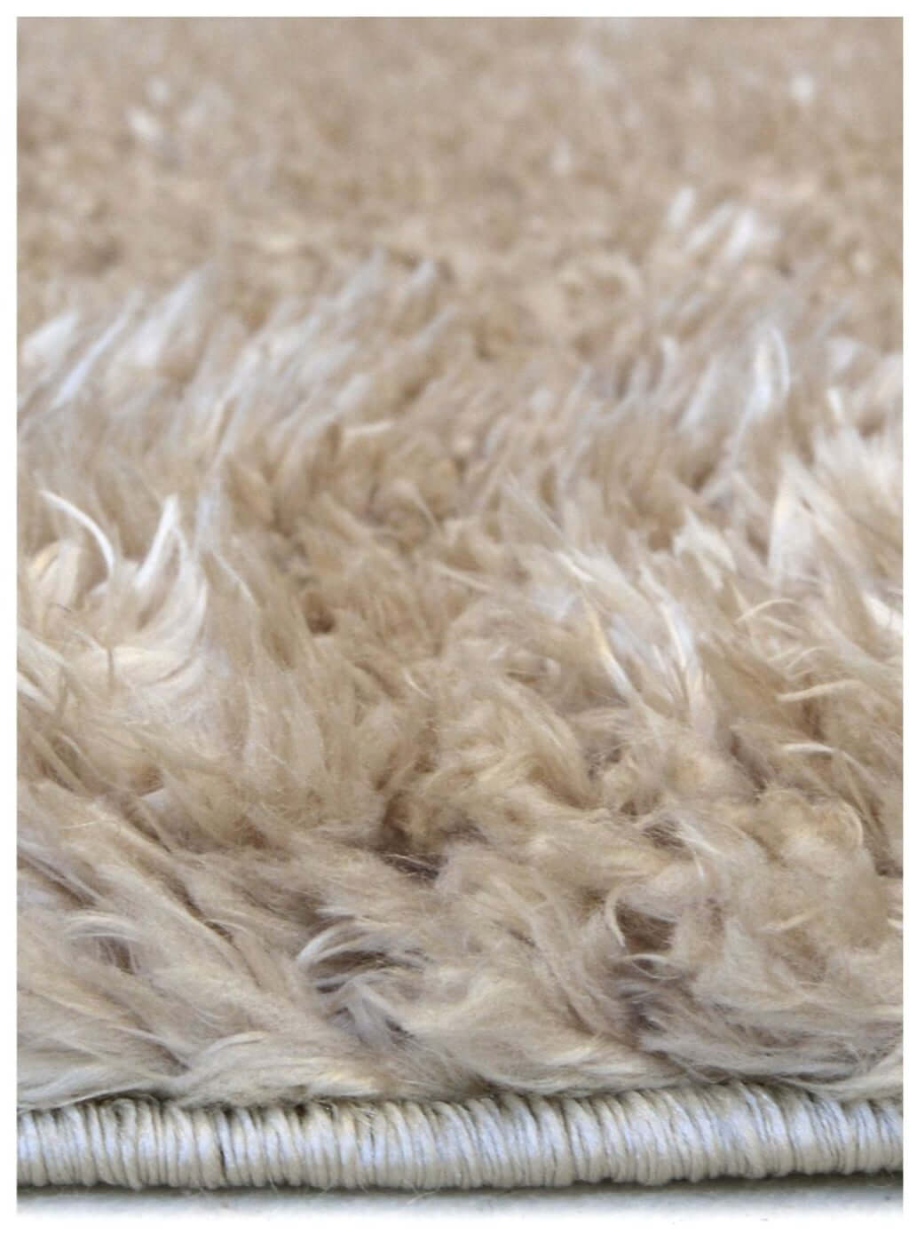 Lagom Natural Shaggy Rug