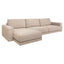 Sofa Trentino cayenne brown 3,5-seater + lounge left or right
