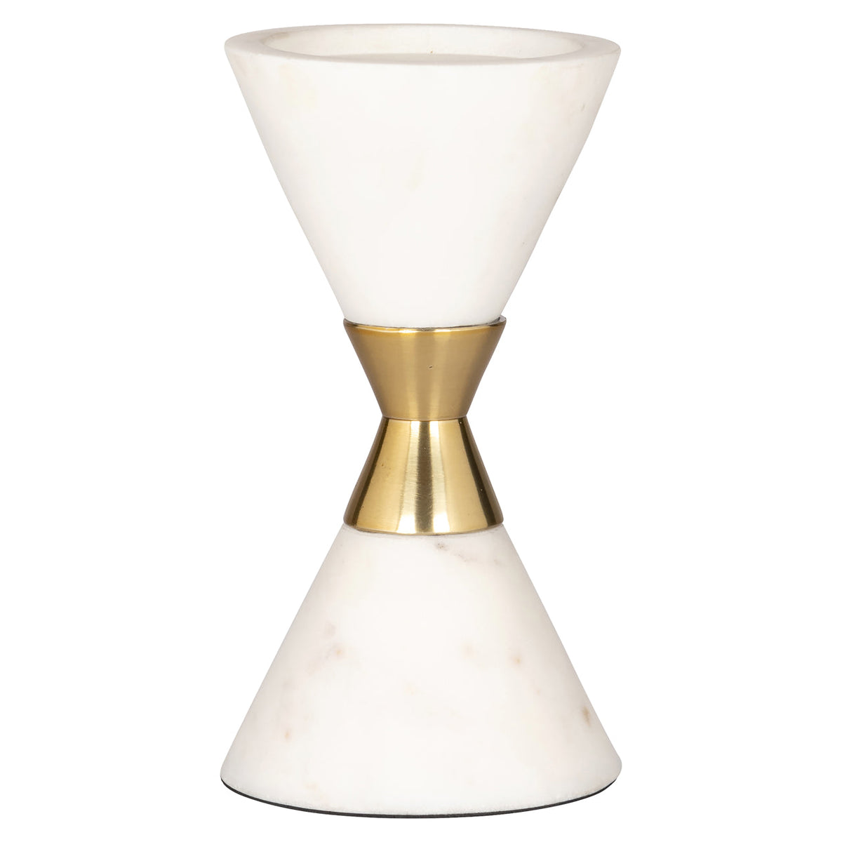 Candle holder Jurre white