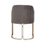Dining chair Hadley stone velvet