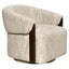 Lounge chair Marina natural softweave swivel fire retardant 