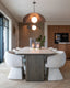 Dining chair Quiriro biscotti swivel