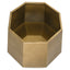 Planter Axis bronze gold medium