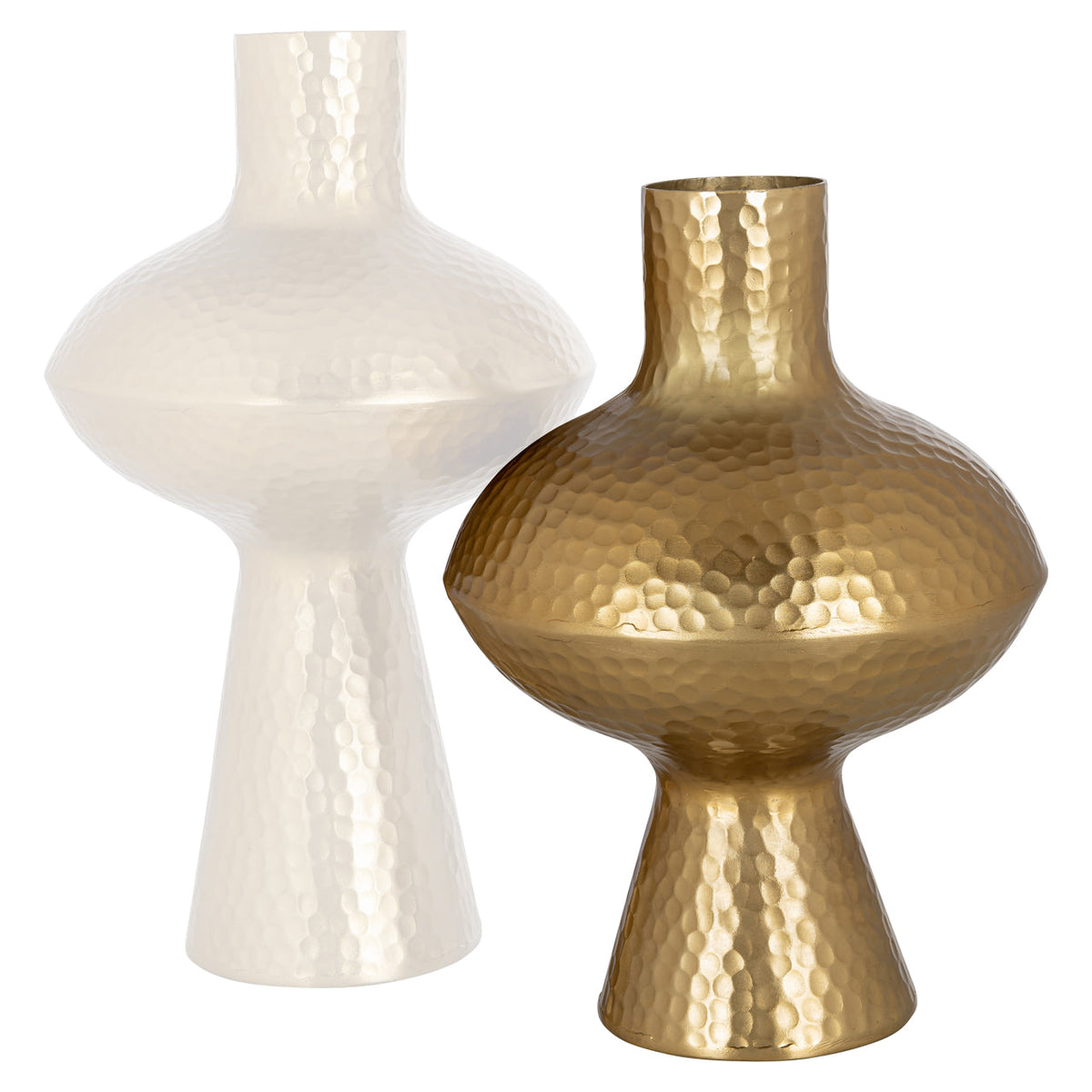 Vase Caitlyn gold small