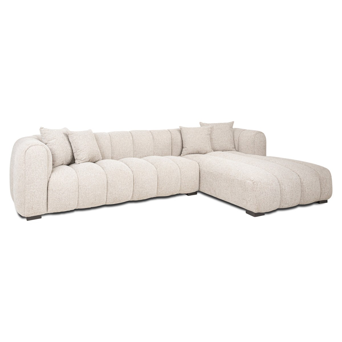 Sofa Novaro natural fancy lounge right