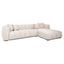 Sofa Novaro natural fancy lounge right
