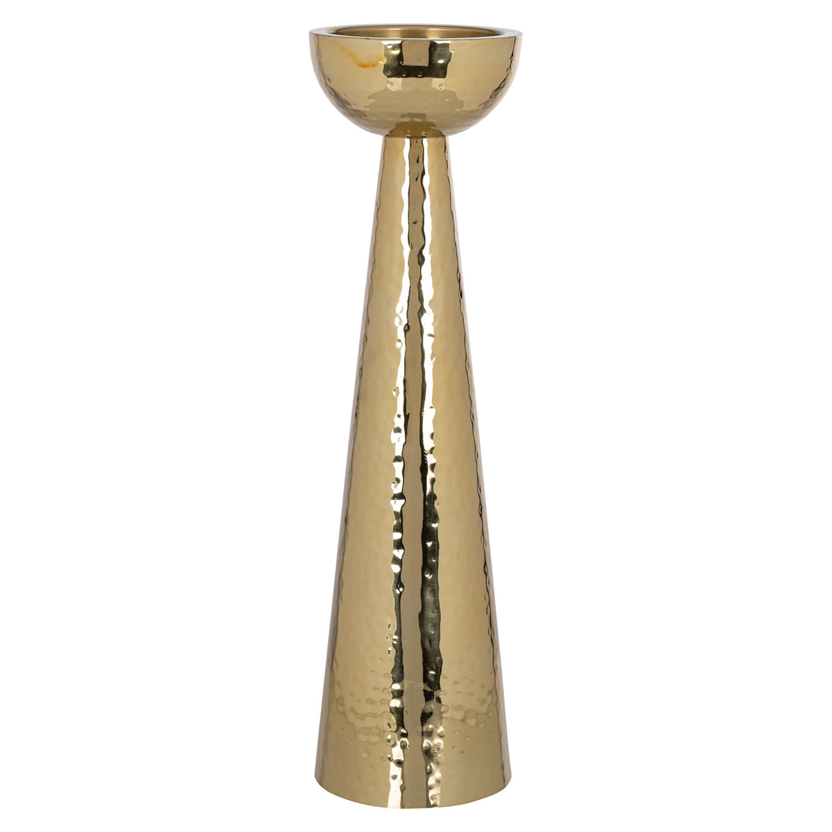 Candle holder Lizz gold large