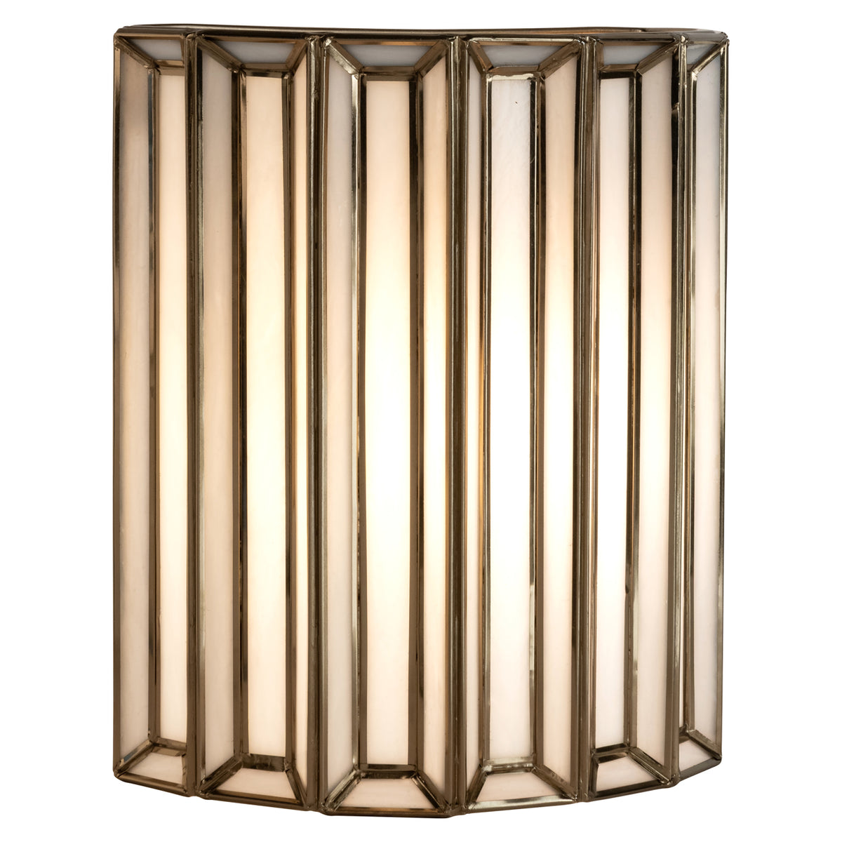 Wall lamp Lumine brass antique