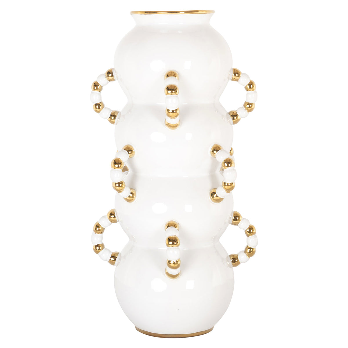 Vase Pippy white large