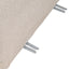Dining bench Landmark lodge desert straight - fully upholstered (Set of 2)