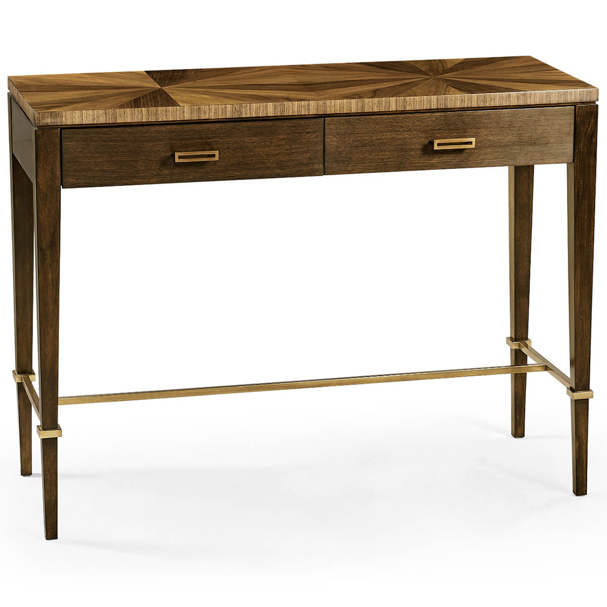 Bookmatched Console Table in Walnut