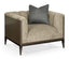Dark Grey Walnut Armchair