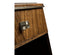 Garonne Walnut Bedside Cabinet